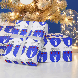 Cadeau Balises blanches Papier d'enveloppement pour bébé