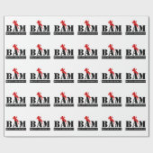 Cadeau BAM Beauty et Muscle Bodybuilding Papier d'envelop (Plat)