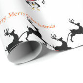 Cadeau Bande dessinée mignonne de Penquin, papier (Coin rond)