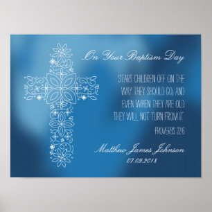 Cadeau Baptême - Customisé Impression avec passage