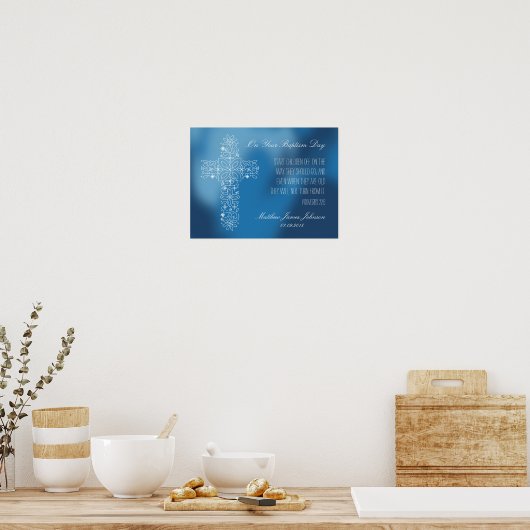 Cadeau Baptême - Customisé Impression avec passage (Cuisine)