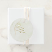 Cadeau Baptême des anges vifs des étiquettes de faveur (En situation)