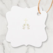 Cadeau Baptême des anges vifs des étiquettes de faveur (Dos)