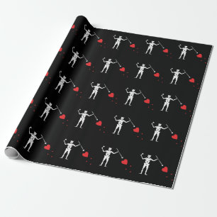 Cadeau Barbe Noire Edward Teach Pirate Papier d'enveloppe