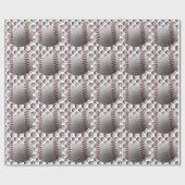 Cadeau Baseball Baseball Sports Wrapper Papier (Plat)
