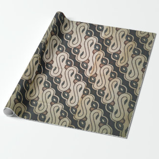 Cadeau Batik papier enveloppant