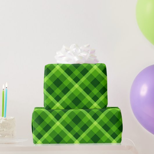 Cadeau Beau papier d'enveloppement vert arbre (Cadeaux de fête)