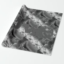 beau papillon gris papier d'enveloppement NOIR