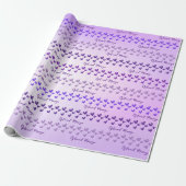 Cadeau Beaucoup de coeurs envelopper du papier (Déroulé)