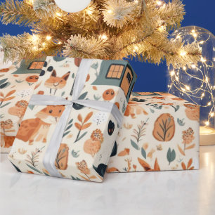 Cadeau Beaux animaux adorable Papier à envelopper