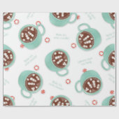 Cadeau Bébé c'est papier d'emballage de vacances (Plat)