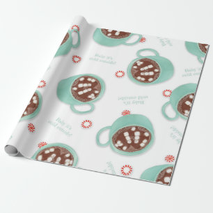 Cadeau Bébé c'est papier d'emballage de vacances