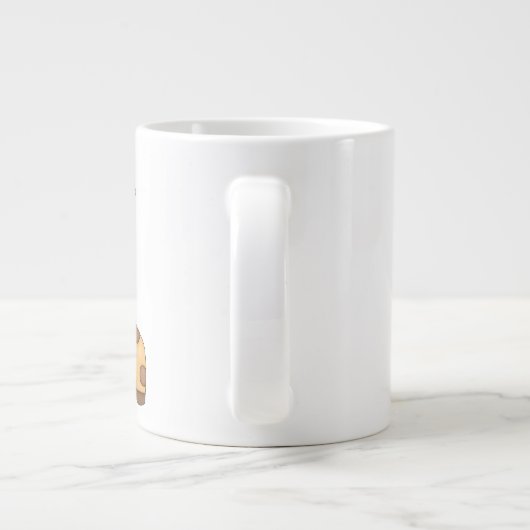 Cadeau bébé - Jumbo Mug (Dos)