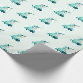 Cadeau Bébé mignon âne Drôle papier enveloppant (Coin)