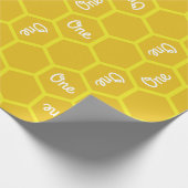 Cadeau Bee Day Cute 1er Anniversaire Papier d'enveloppeme (Coin)