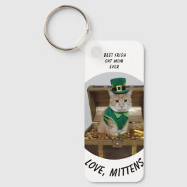Cadeau Beste Moeder Kat gepersonaliseerd Kat Foto  Sleutelhanger