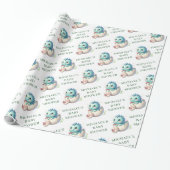 Cadeau Bientôt Éclos Papier de Rechange de Douche Bébé Di (Déroulé)