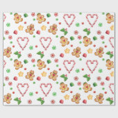 Cadeau Biscuits doux de pain d'épice et papier (Plat)