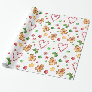 Cadeau Biscuits doux de pain d'épice et papier
