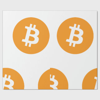 Cadeau Bitcoin Thème Papier à envelopper