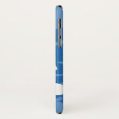 Cadeau bleu de coque iphone avec le joueur de (Dos/Gauche)