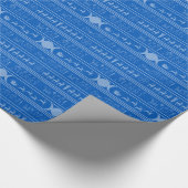 Cadeau Bleu de papier d'emballage de Noël (Coin)