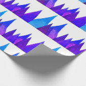 Cadeau Bleu, papier d'emballage   abstrait de vert (Coin)