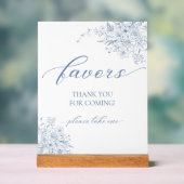 Cadeau bleu pour le mariage (Neutre)