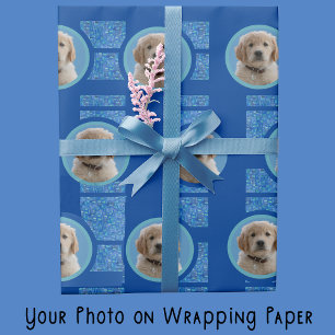 Cadeau Bleu sur Amoureux de les chiens bleus Papier d'env