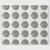 Cadeau Bling Papier Rockabilly Starburst Vintage Brooch (Plat)