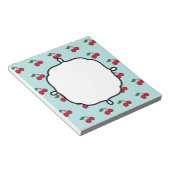 Cadeau bloc-notes Cerise (Incliné)
