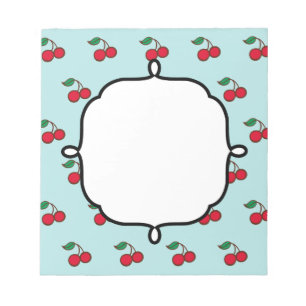Cadeau bloc-notes Cerise