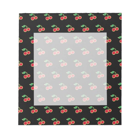 Cadeau Bloc-Notes Cuisine Rétro Cerise (Devant)