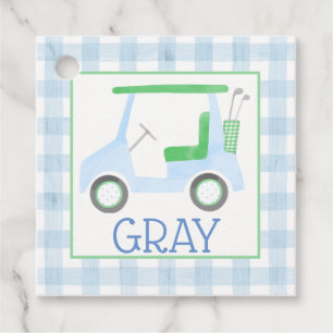 Cadeau Blue Golf Panier Boys Favoriser les étiquettes