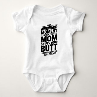 Cadeau Body Bébé Maman Renifle Les Fesses Drôle