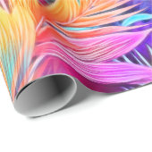 Cadeau Boho Breeze Papier d'enveloppement (Coin rond)