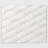 Cadeau Boho Falala Dusty Pink Vacances Papier d'enveloppe (Plat)