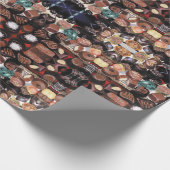 Cadeau Boîte de chocolats papier d'emballage (Coin)