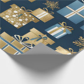 Cadeau boîte de noël emballage papier (Coin)