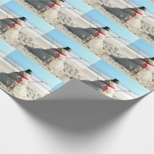 Cadeau Bonhomme de neige de la Floride avec le papier