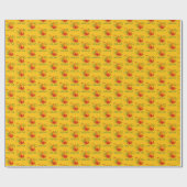 Cadeau Bonjour Papier à emballer pour Thanksgiving d'auto (Plat)