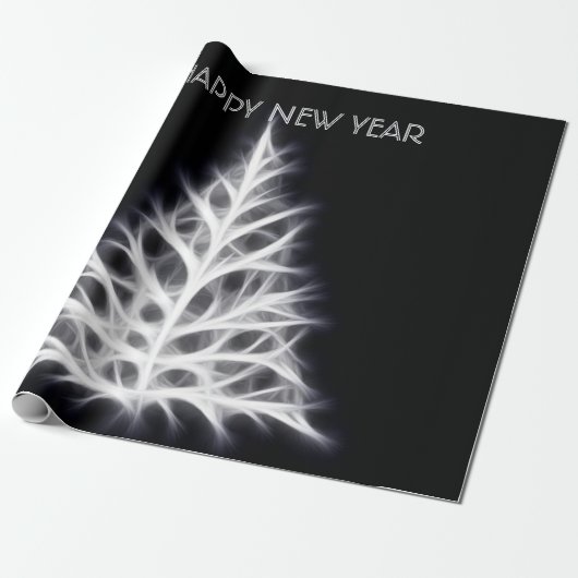 Cadeau Bonne année et soyez béni d'envelopper papier (Déroulé)