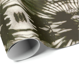 Cadeau Botanique Luxe Papier Armée Verte Feuille de Pal