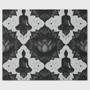 Cadeau Bouddha Zen Lotus Papier à envelopper