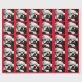 Cadeau Bouledogue de l'anglais de papier d'emballage de (Plat)