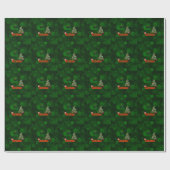 Cadeau Boules de pelouse, Papier d'enveloppement de Noël (Plat)