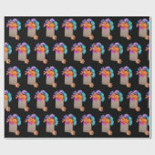 Cadeau Bouquet Daisy Dans Sac En Papier (Plat)