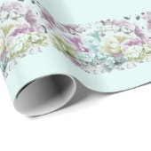 Cadeau Bouquet de fleurs mélangé Dreamy papier d'envelopp (Coin rond)