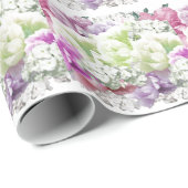 Cadeau Bouquet mixte de papier d'enveloppement (Coin rond)