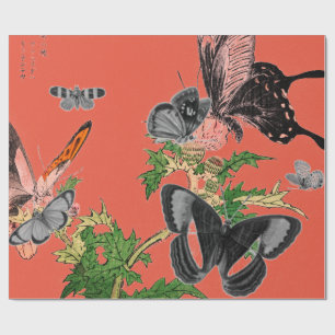 Cadeau BOUTEILLES DE Papier ET JAPONAIS ROUGE